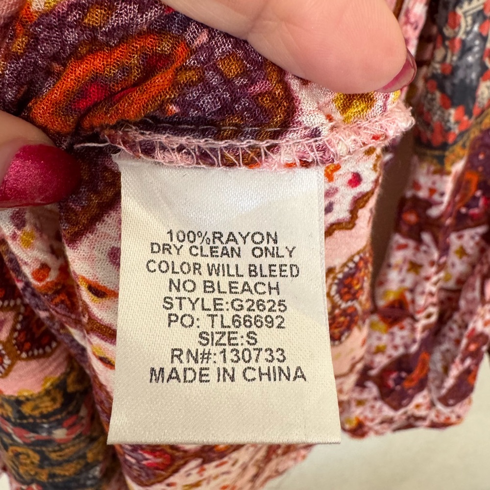 Umgee boho blouse - Picture 6 of 6